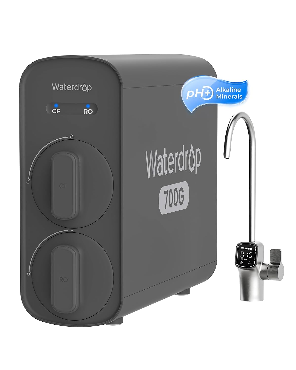 Alkaliczny system RO Waterdrop G5P700A pod zlew